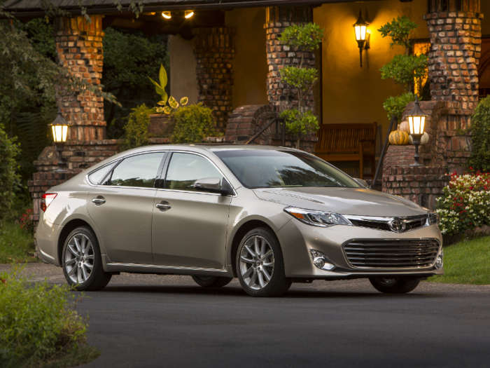 9. Toyota Avalon — 2.4%