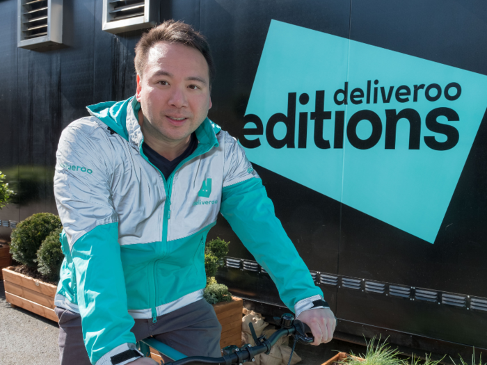 Mid-2013: Will Shu works as Deliveroo