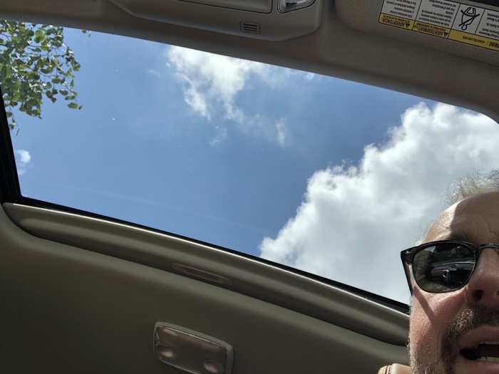 The moonroof is also a nice touch.