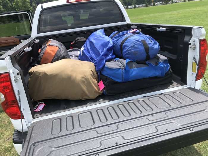 The great thing about pickups is, duh, hauling capacity. And with the 1794 Edition, you get the best of both worlds: cargo room to burn in the back, abundant premium-ness up front.