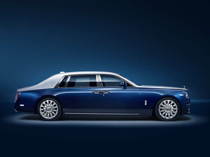 Rolls Royce does not reveal pricing for these bespoke models, but that the Extended Wheelbase Phantom starts at $530,000.