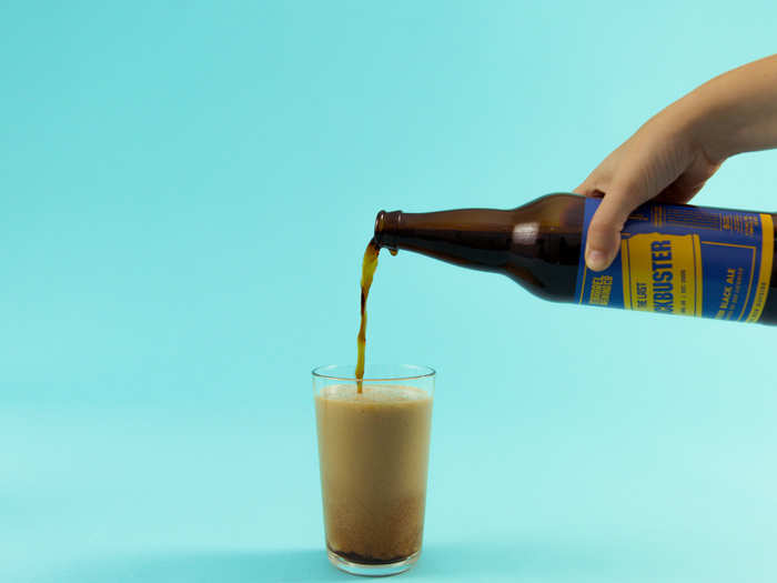 The Last Blockbuster is a dark, rich ale — nothing like Bud Light, the watery and chuggable beer that perhaps best embodies Blockbuster