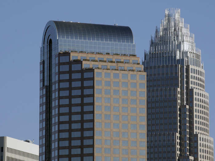 North Carolina: Bank of America Corporate Center, Charlotte