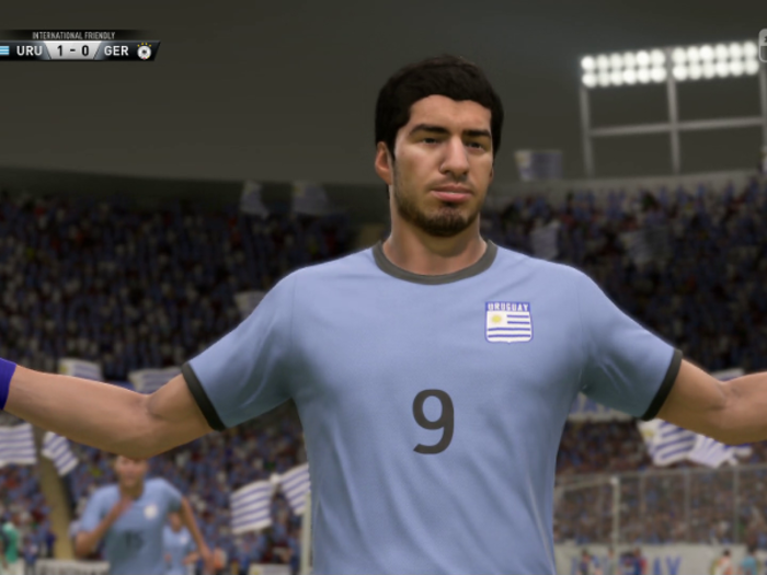 8. Luis Suárez - Uruguay/FC Barcelona - 91 Overall