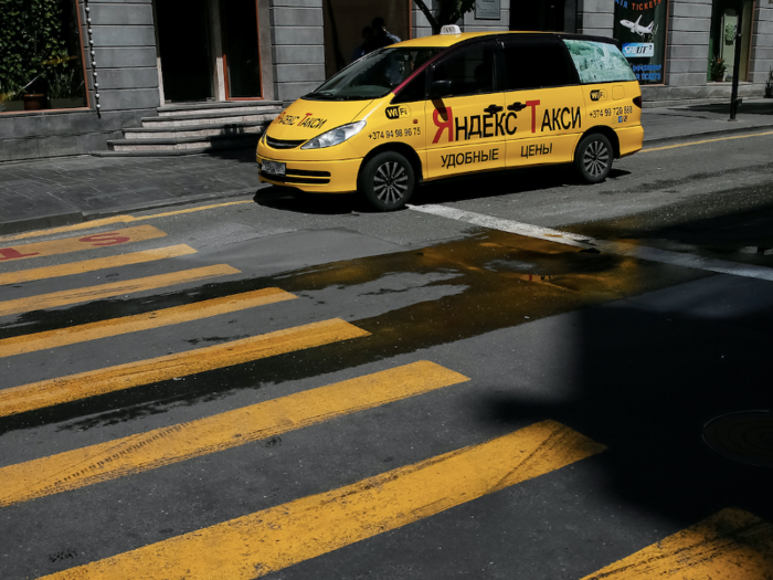 Russia: Yandex Taxi (free)