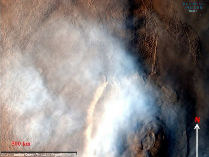 ​Olympus Mons water ice clouds