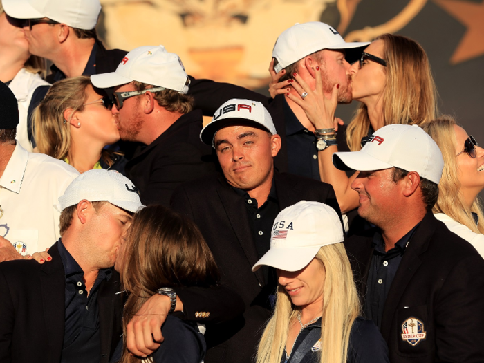 4. Will Rickie Fowler finally get a Ryder Cup shot with his fiancée?!