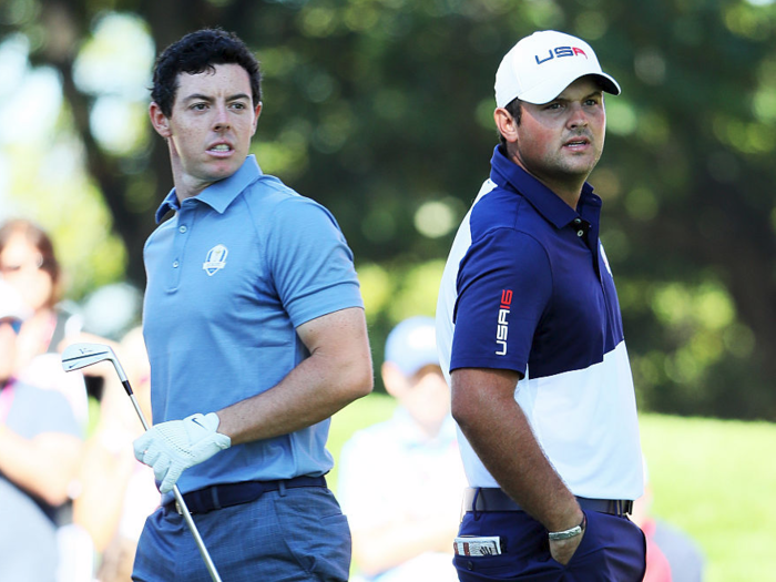 1. Rory McIlroy vs. Patrick Reed, Round 2