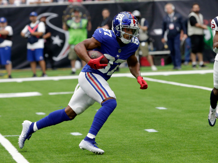 12. Sterling Shepard, WR, New York Giants