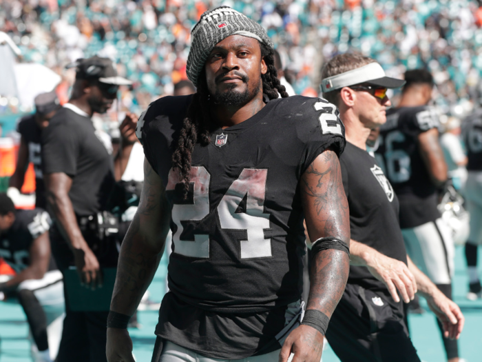 10. Marshawn Lynch, RB, Oakland Raiders