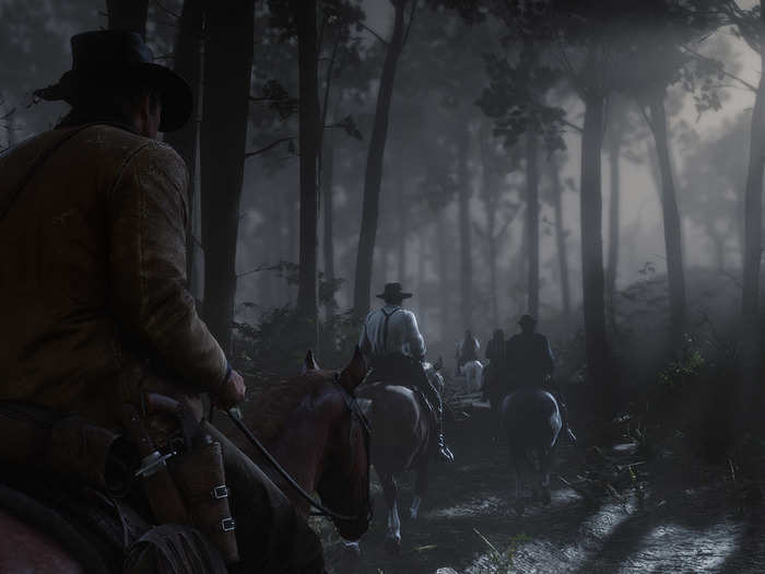 8. "Red Dead Redemption 2" is a road story.