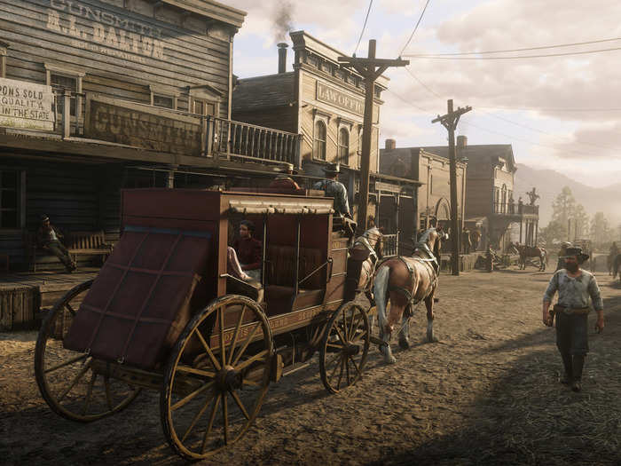 5. In "Red Dead Redemption 2," there are no "main" missions or "side" missions — just stuff to do.