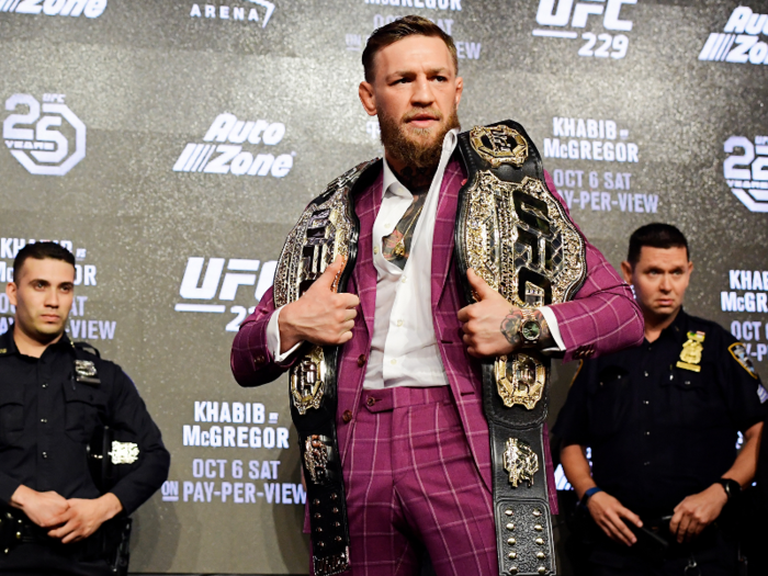 16. Conor McGregor