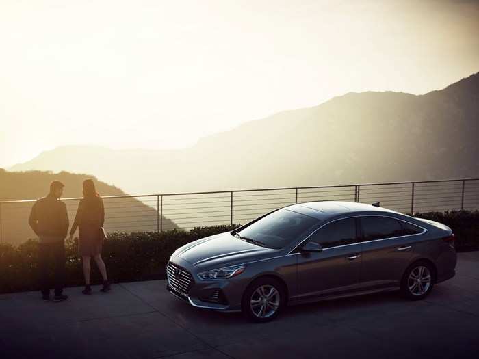 2018 Hyundai Sonata: Cars.com called their backseats "roomy."