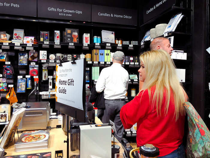 Some shoppers seemed confused about whether they could buy things at all — I overheard multiple people ask employees if they could buy in-store or if they had to go online.