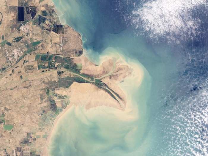 NASA says the lack of flow has damaged wetlands that can curb pollution and protect against flooding, and it has caused sediments to build up on the river bottom, further raising the risk of floods.