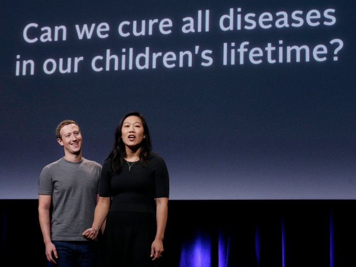 Zuckerberg is donating some of his Facebook shares to the Chan Zuckerberg Initiative, a philanthropic organization he founded with his wife in 2015. They invested $3 billion into research focused on curing the world