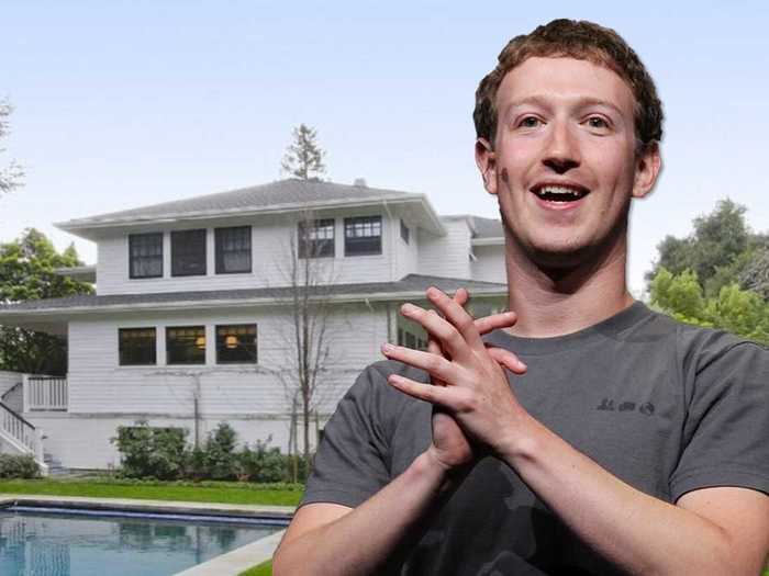 Mark Zuckerberg also has plenty of property in California. He bought his 5,000-square-foot home in Palo Alto for $7 million. Shortly after, he began buying properties surrounding his home, totaling more than $30 million.