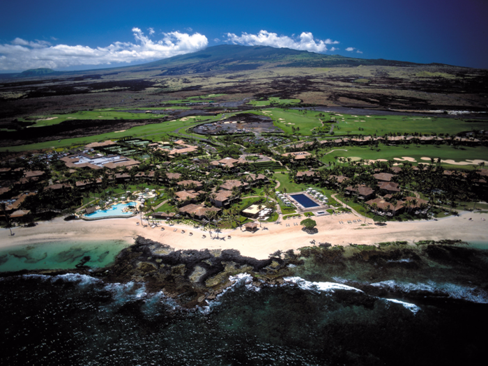 Dell and Walmart billionaire Rob Walton both share a stake in the resort area of Hualalai, Hawaii.