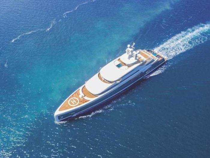 Illusion Plus (Pride Mega Yachts): $145 million — This 88.5 meter Chinese built stunner is a new release and is making her debut at the Monaco Yacht show. It is the largest yacht ever built in Asia. The yacht is propelled by Rolls-Royce diesel-electric propulsion engines.