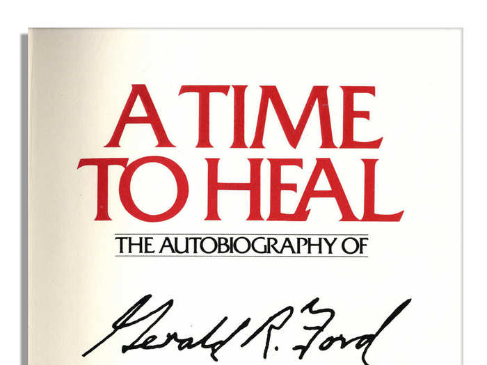 Worst: "A Time to Heal" by Gerald Ford