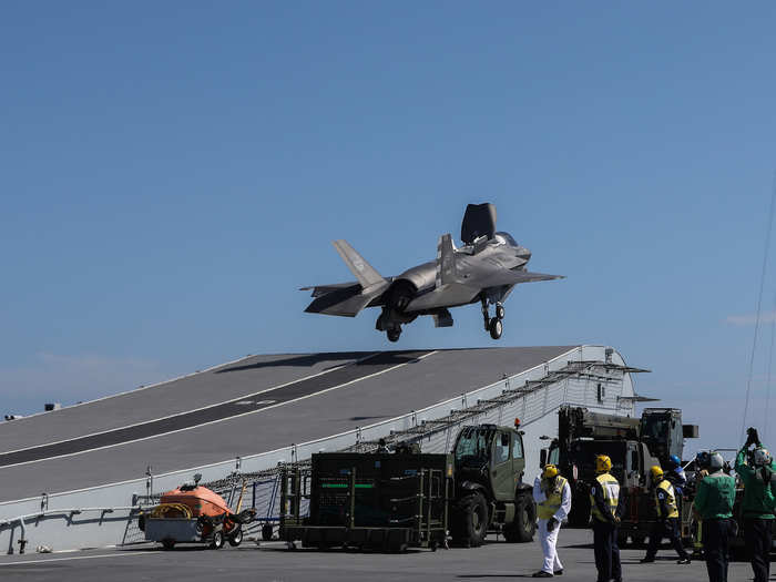 2019 will see continued testing to make sure the capabilities of the ship and its jets are "in the right place," Key said. "That allows us then in 2020 to bring it together and develop an operational package, which the government can then deploy in 2021."