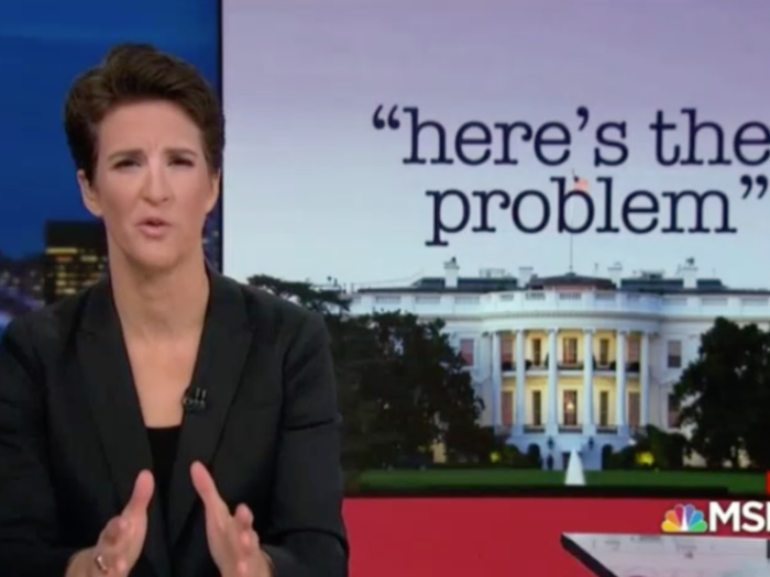 Monday, September 10: Rachel Maddow, MSNBC