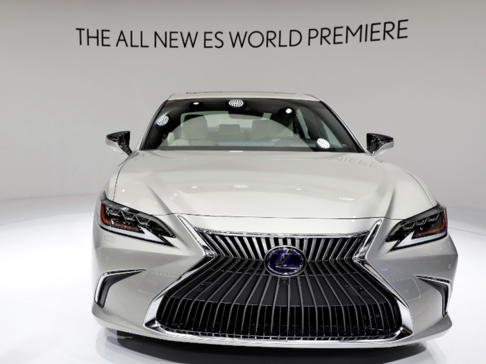 The Lexus ES will make its European debut.