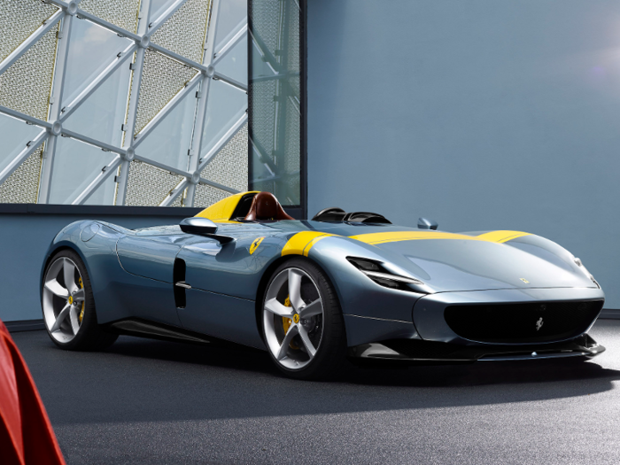 Ferrari will show off its recently revealed retro-theme Monza SP1 and...