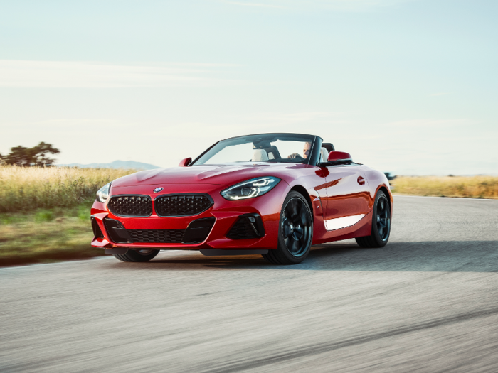 ...Z4 sports car, and...