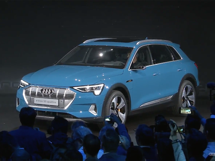 ... the E-Tron SUV will also be present.