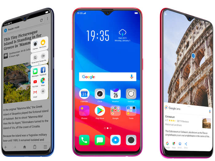1. The Oppo F9 (and maybe the OnePlus 6T, too)