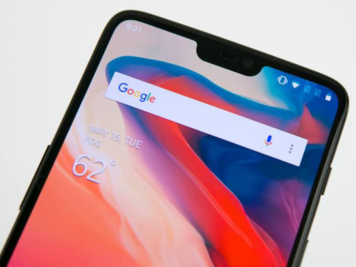 Tied for third: Most Android phones with notches, including the Huawei P20 Pro, OnePlus 6, and LG G7