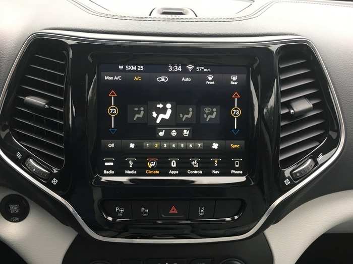 Unconnect, as a system, is really growing on me. FCA has really worked hard to sort out which functions need stand along buttons and which require delving into the touchscreen. For example, you access the climate control both through Uconnect and...