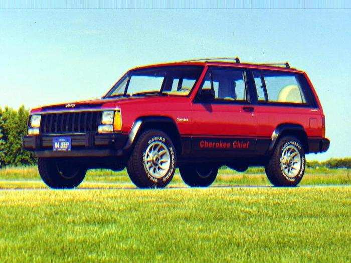 ...The two-door Cherokee Chief and...