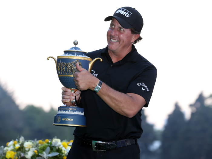 Phil Mickelson, Rolex Cellini — $8,600