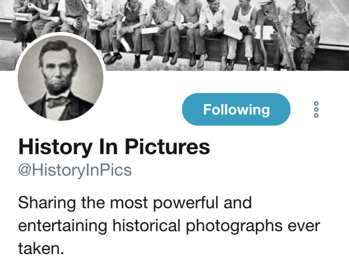 47. History In Pictures, which highlights notable historical photographs