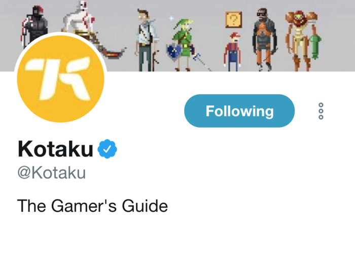 45. Kotaku, a news website that covers video games and gaming culture
