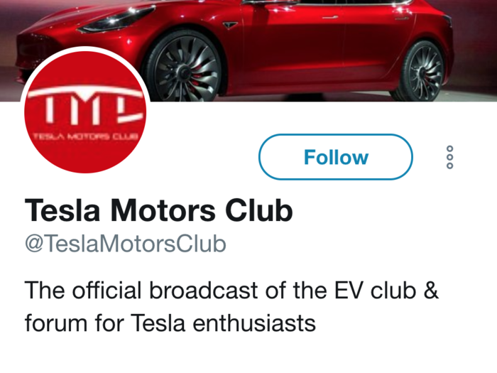 43. Tesla Motors Club, a blog operated by Tesla enthusiasts