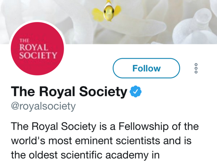 17. The Royal Society, the world