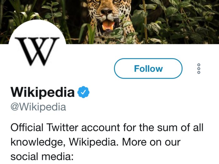  8. Wikipedia, the online encyclopedia 