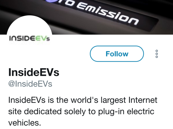 6. InsideEVs, a news site about electric vehicles