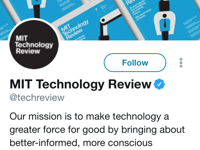 5. MIT Technology Review, MIT