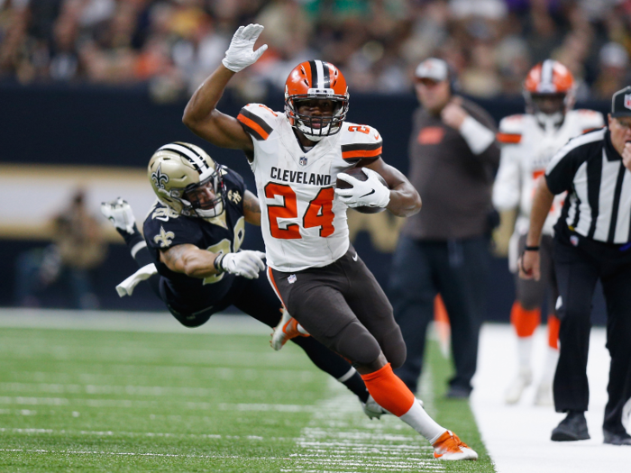 Nick Chubb, RB, Cleveland Browns