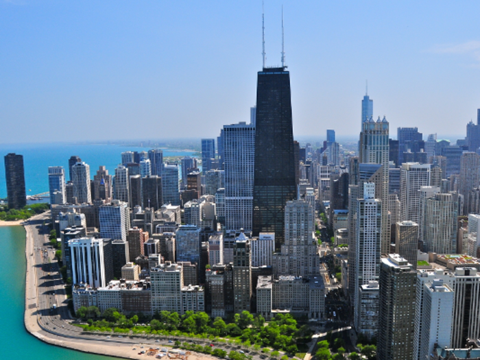 5. Chicago: 2.8% growth (tie)