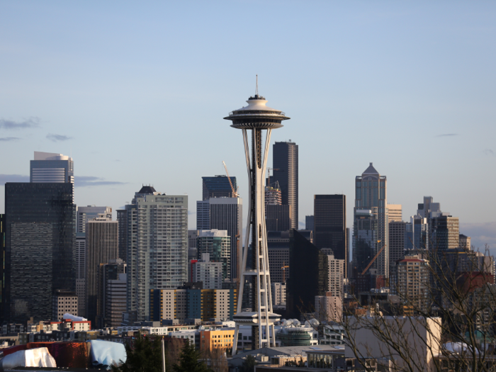 13. Seattle, Washington — 45,820 clean energy jobs.