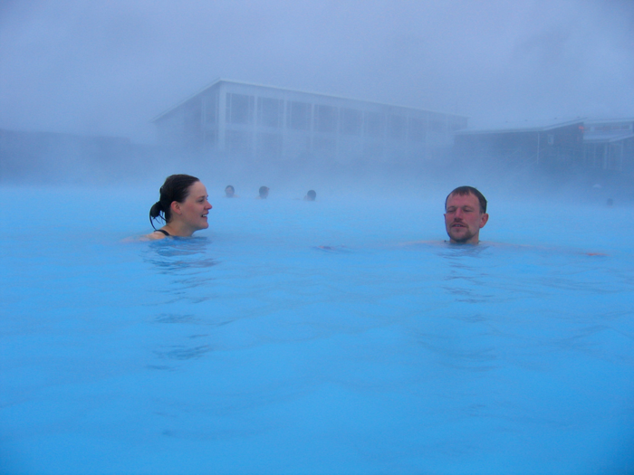 The Blue Lagoon provides some undeniably perfect photo opportunities, like this candid, atmospheric shot ...