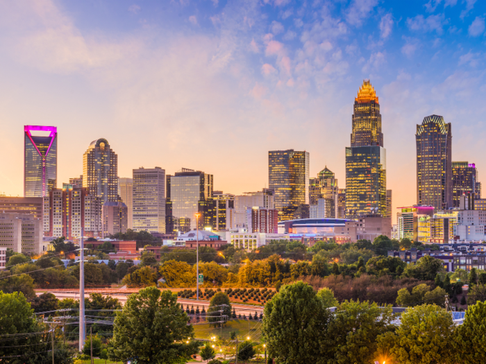 22. Charlotte, North Carolina (28262)