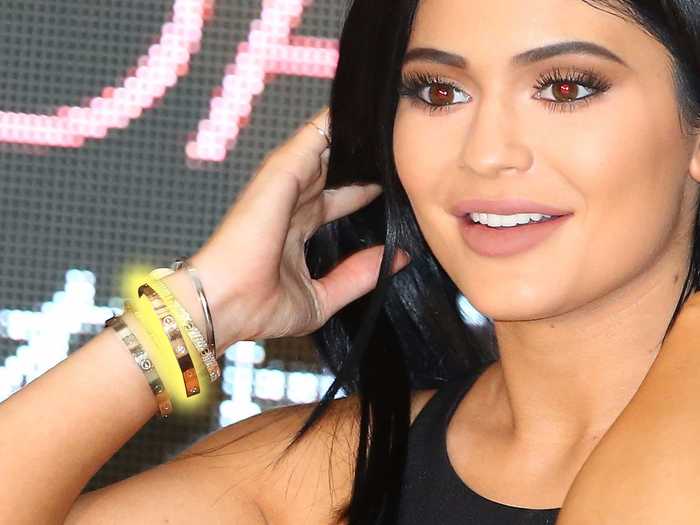 She was also stuck in a $5,000 Cartier Love bracelet for four years, she revealed on Snapchat. In 2016, Jenner reportedly had six of the bracelets.