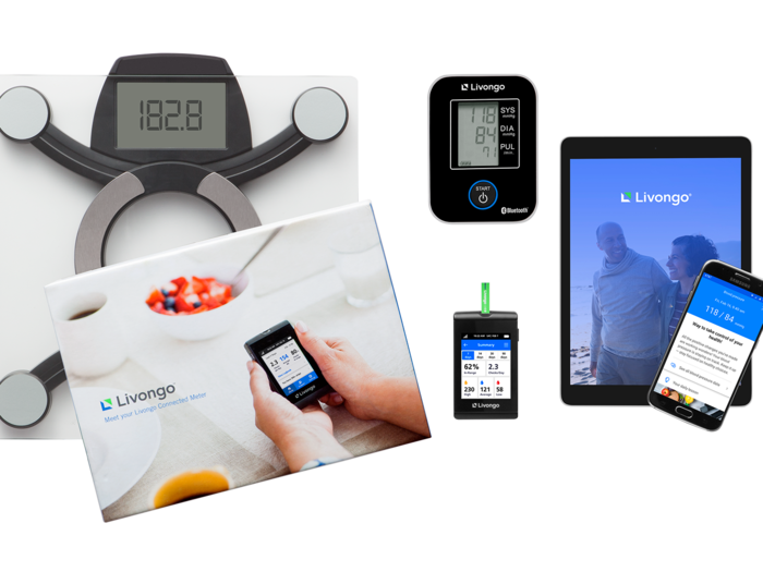 Livongo raised $105 million. It uses mobile technology to monitor diabetic patients at home.